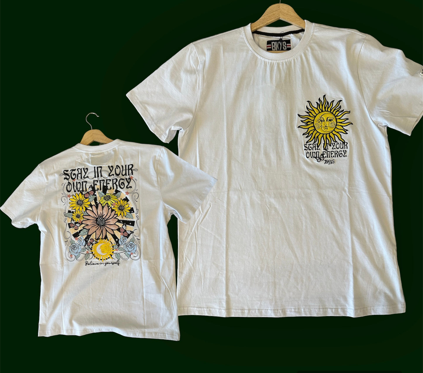 Stay in your own energy Shirt white