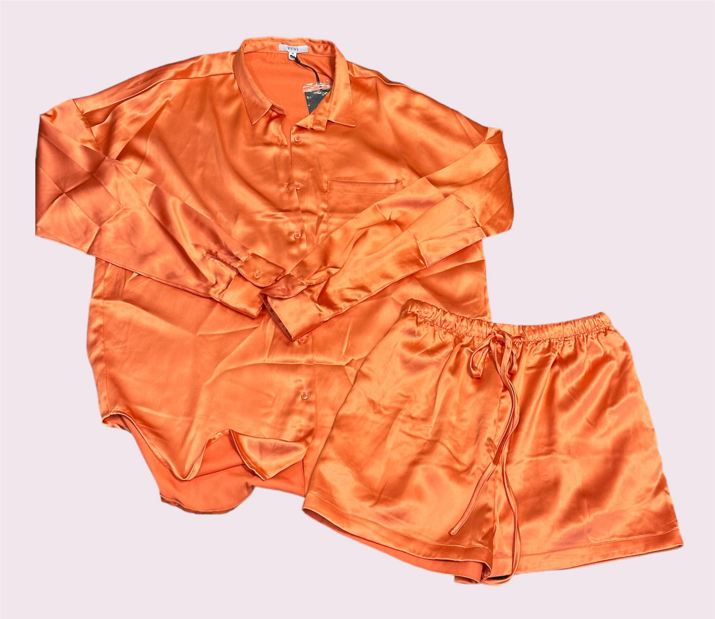 Tangerine Short set