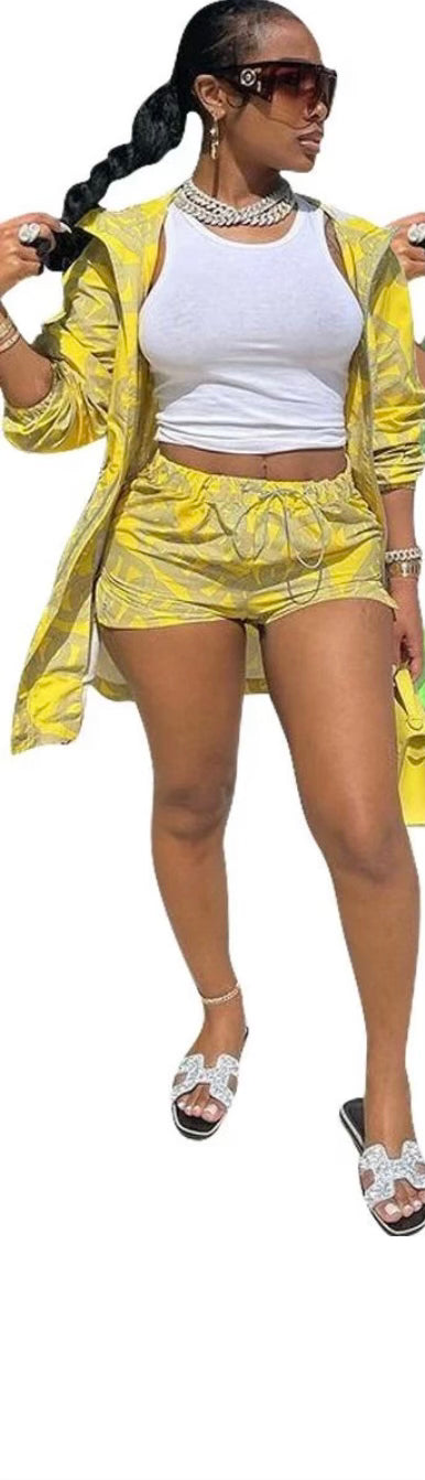 Two Piece Short Suit